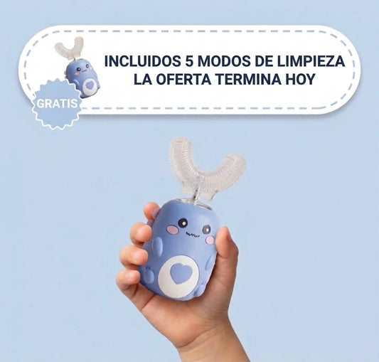 Cepillo sónico infantil en forma de U